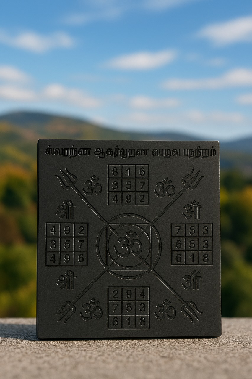 Karungali Swarna Akarshana Bhairava Yantra