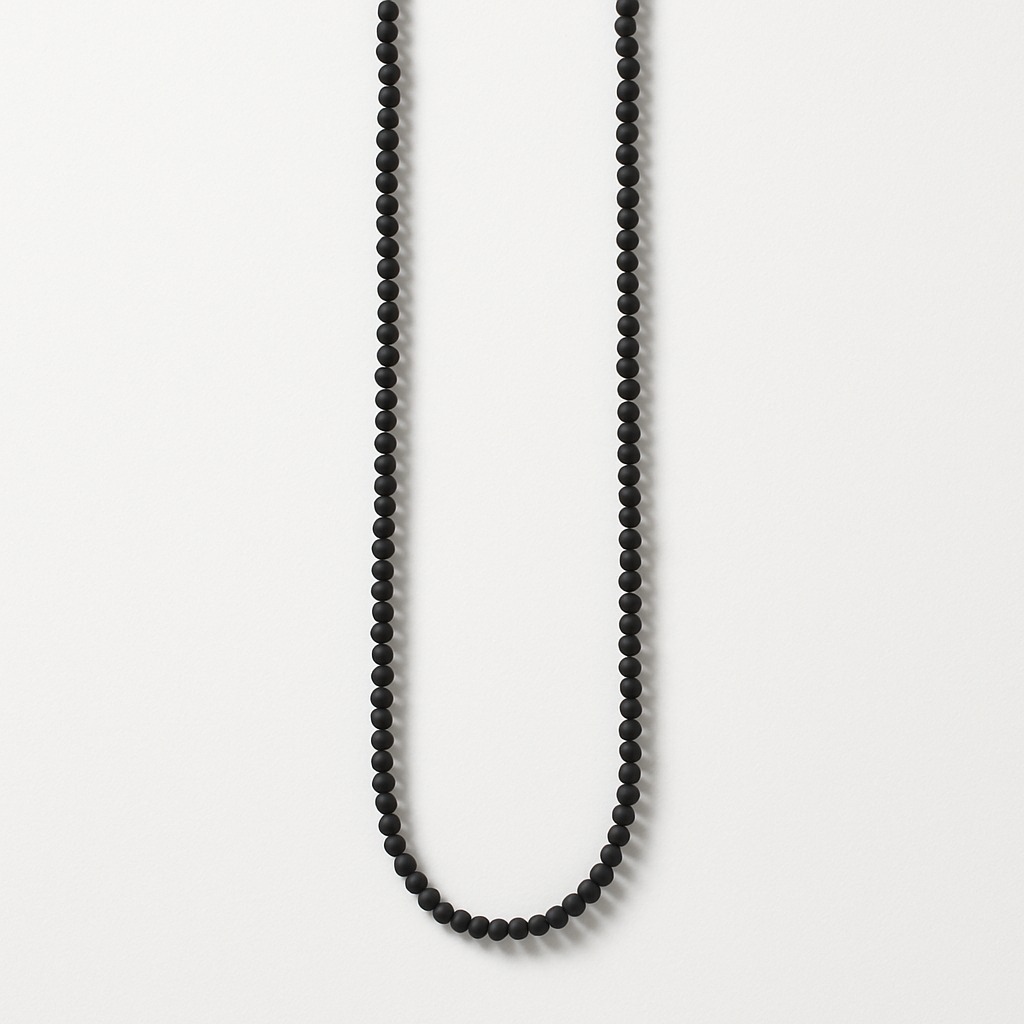 Shaligram Mala Black 8mm (108 Beads)